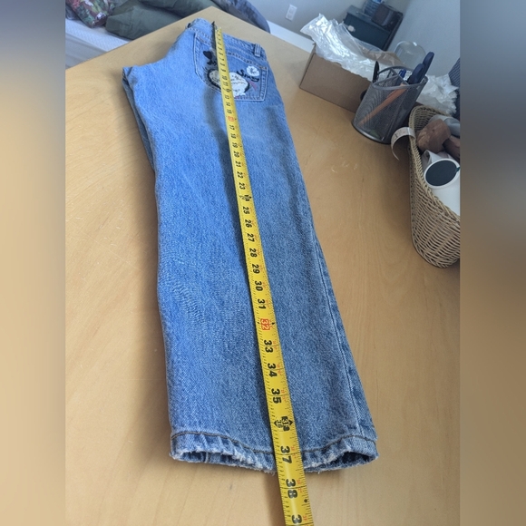 MISS SIXTY Women Straight Leg Women Jeans Size 30 CROP Regular Pants - Picture 14 of 15